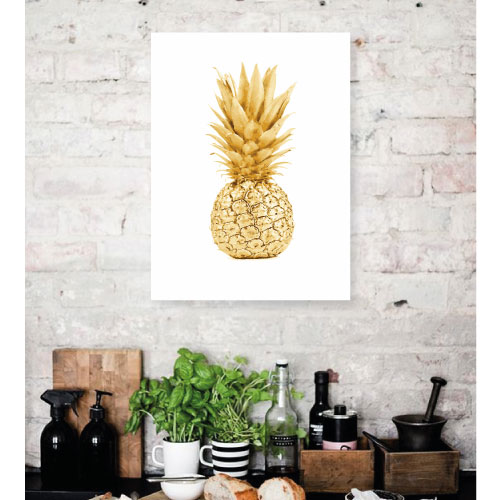 poster ananas tavla ananas