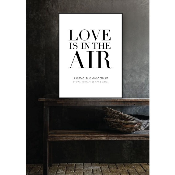 love is in the air poster