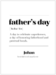 FATHER'S DAY POSTER
